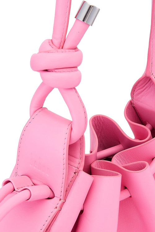 Ina Nappa Gum Pink Medium  Bag