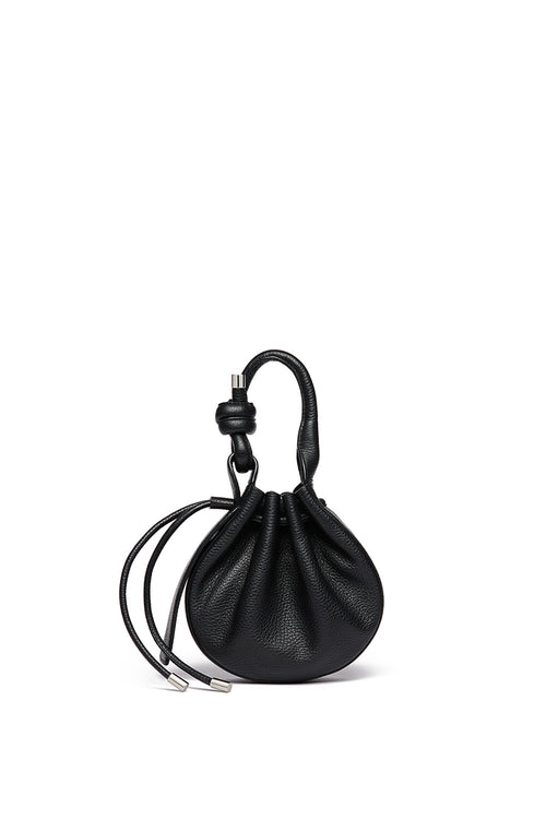 Ina Pebble Black Mini Crossbody Bag