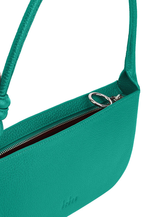 Ina Pebble Avocado Mini Pouchette Bag