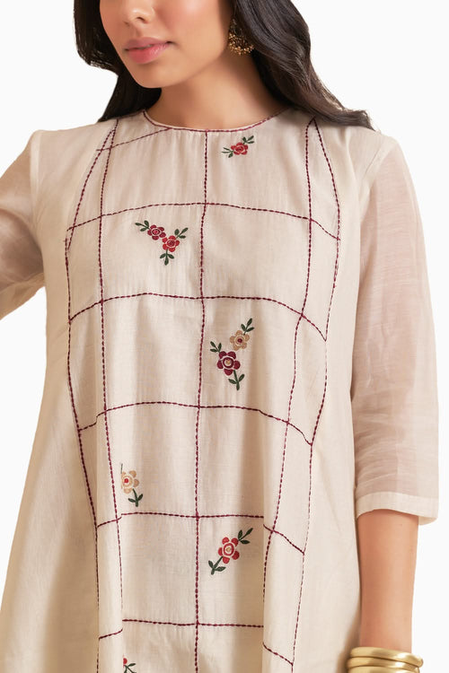 Ishani Ivory Kurta Set