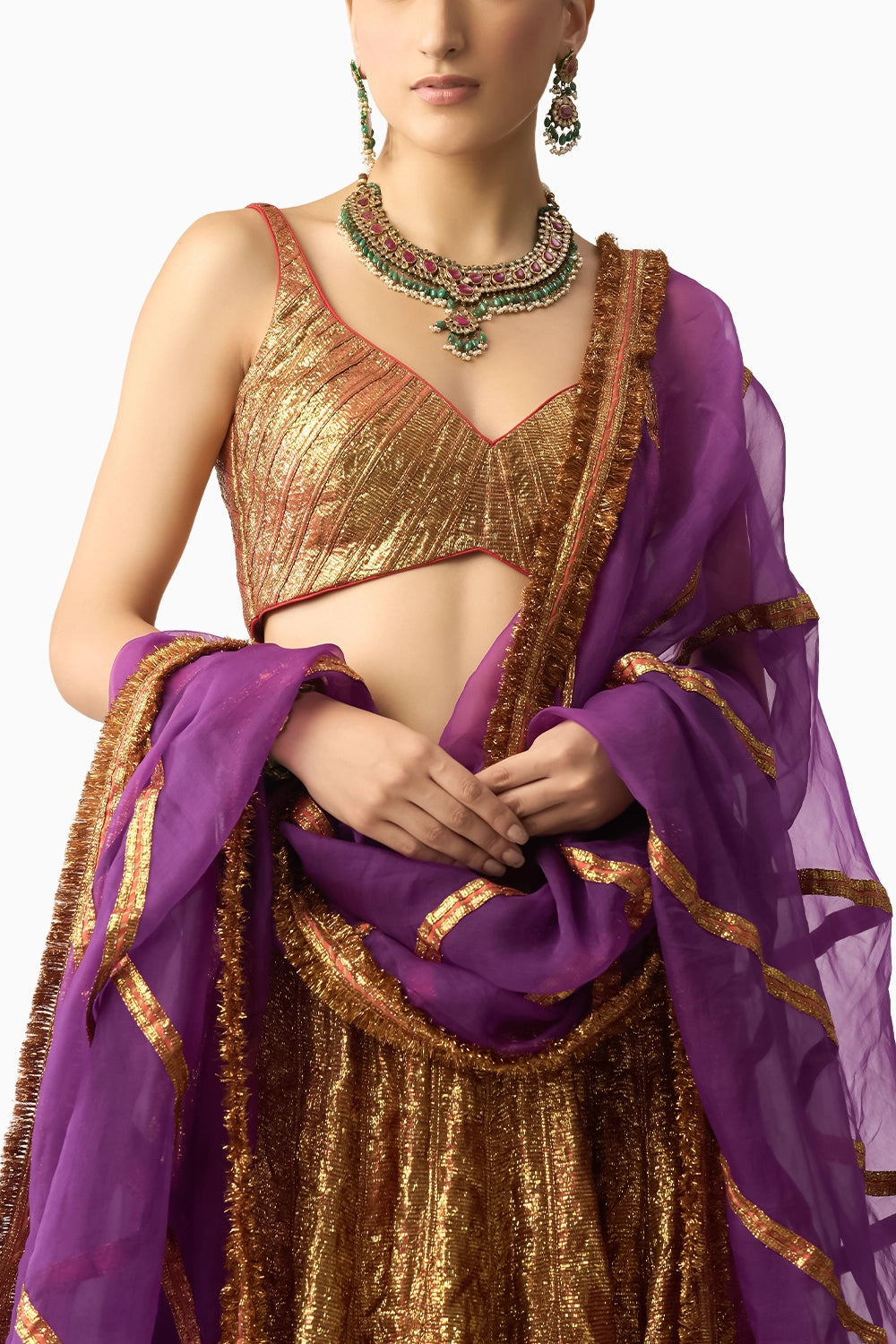 Bengani Dupatta Leela Lehenga Set