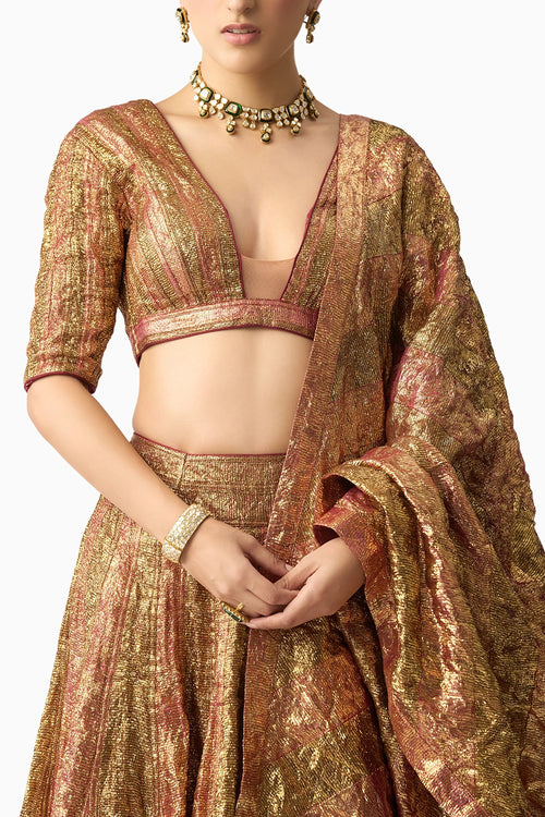 Gulabo Do Rang Lehenga Set