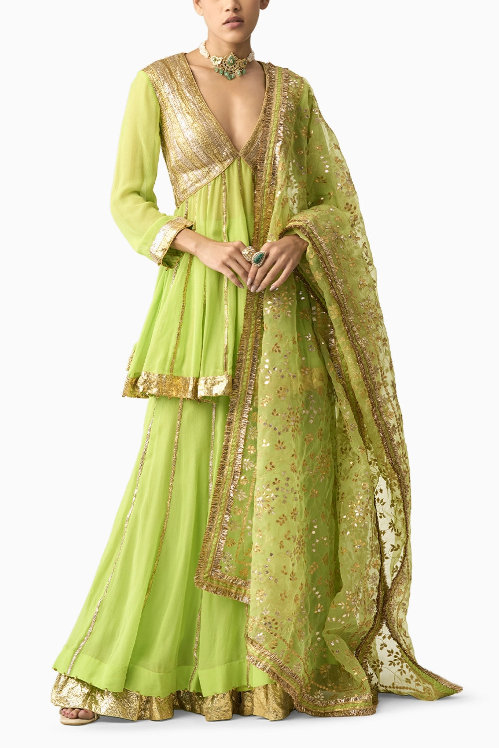 Navya Sharara Set