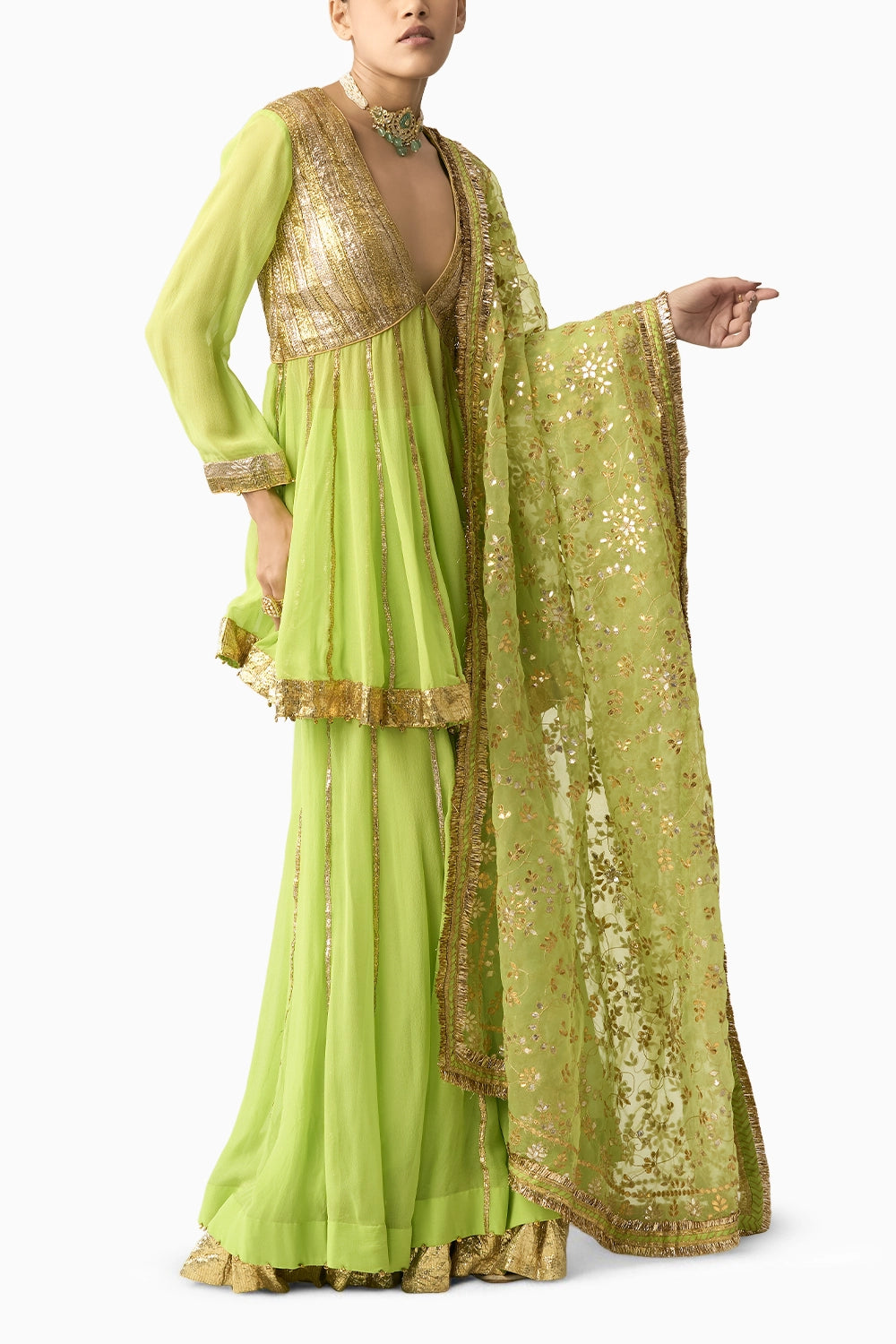 Navya Sharara Set