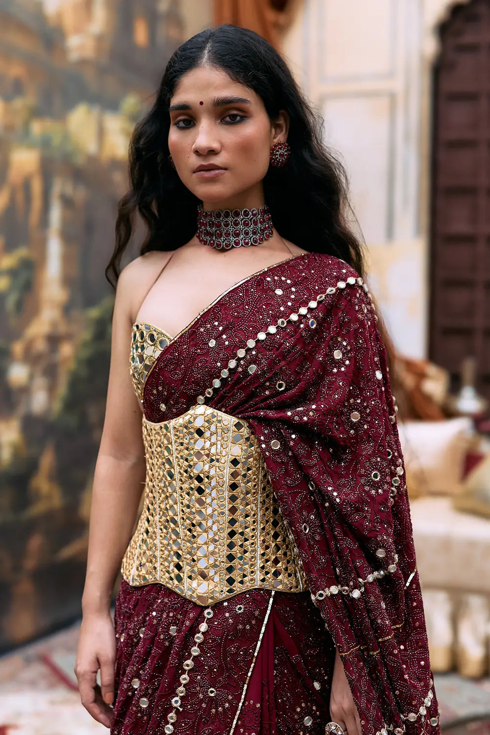 Mekhala Saree Set