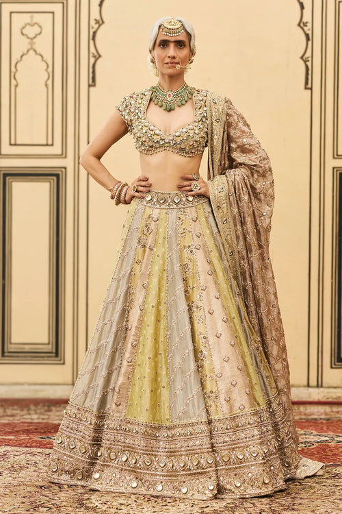 Pallavi Tissue Brocade Lehenga Set
