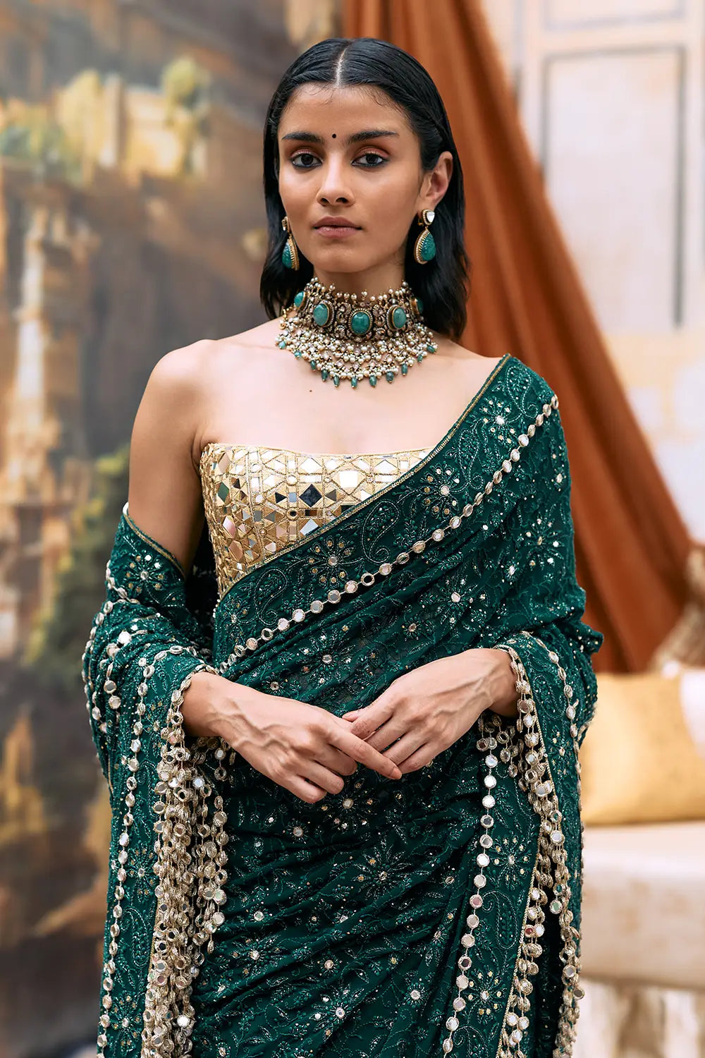 Vanamala Saree Set