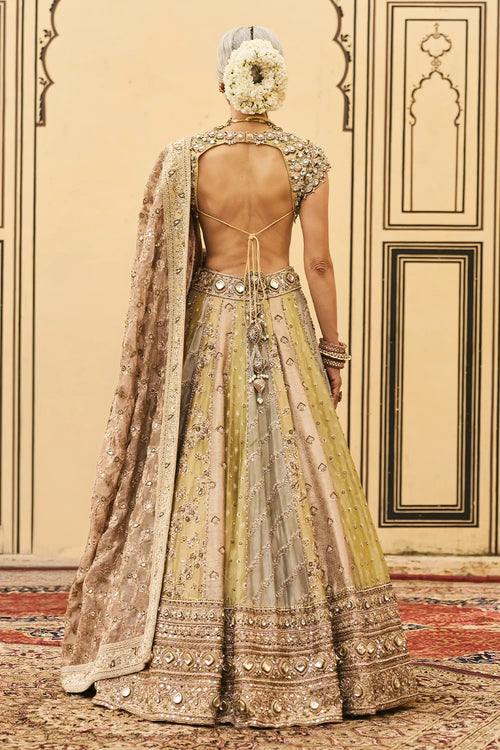 Pallavi Tissue Brocade Lehenga Set