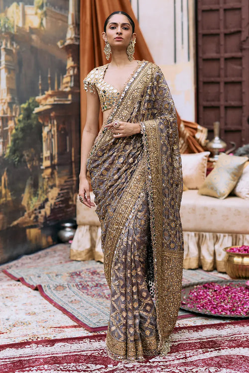 Patralekha Saree Set