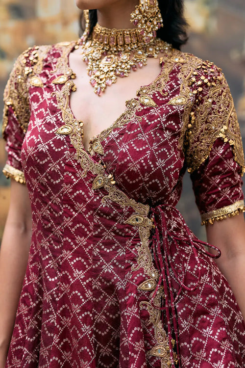 Vedi Peplum Sharara Set