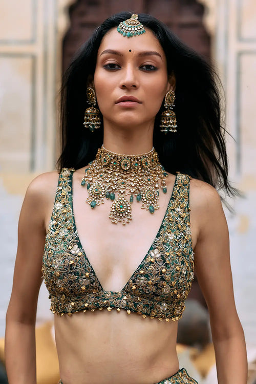 Vaidurya Lehenga Set-B