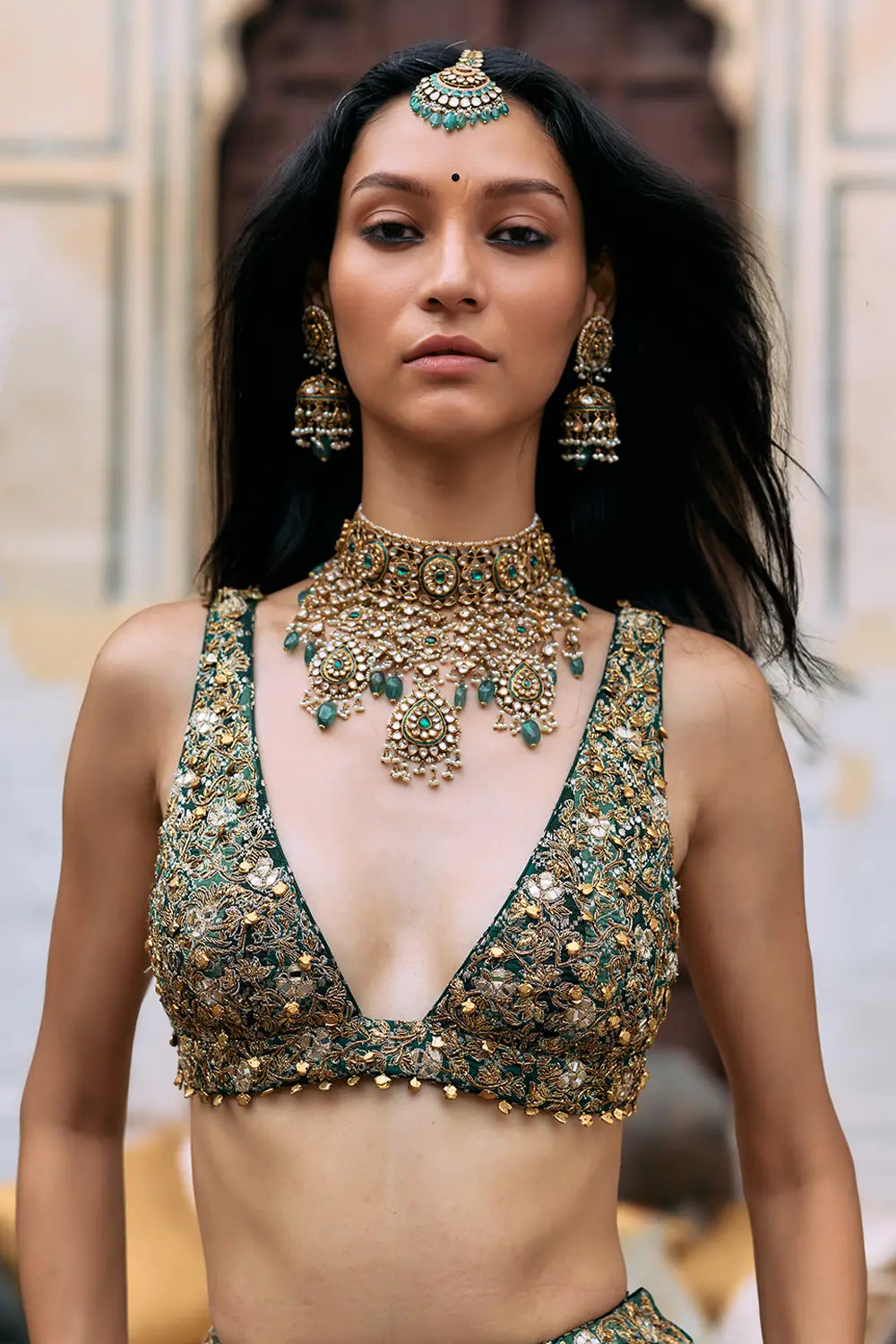 Vaidurya Lehenga Set-B