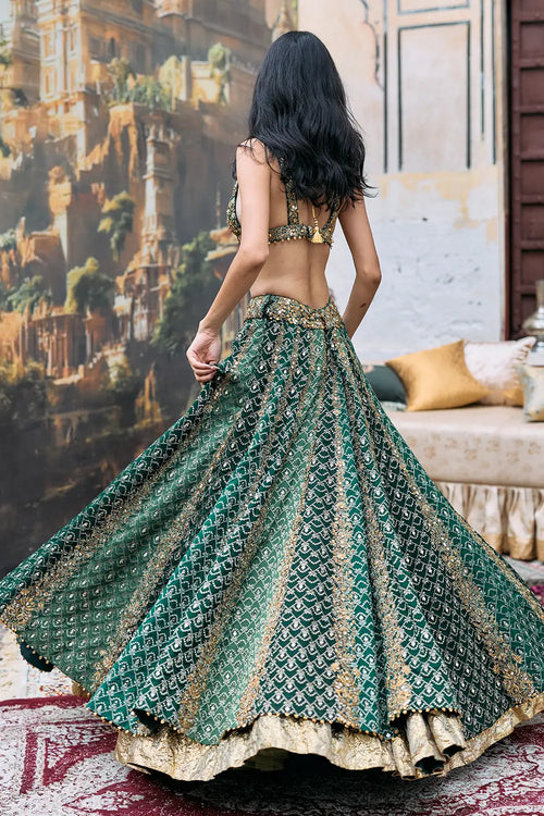 Vaidurya Lehenga Set