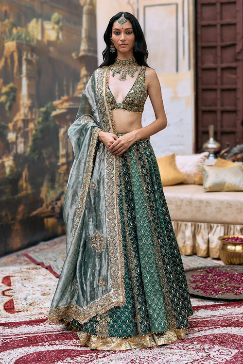 Vaidurya Lehenga Set