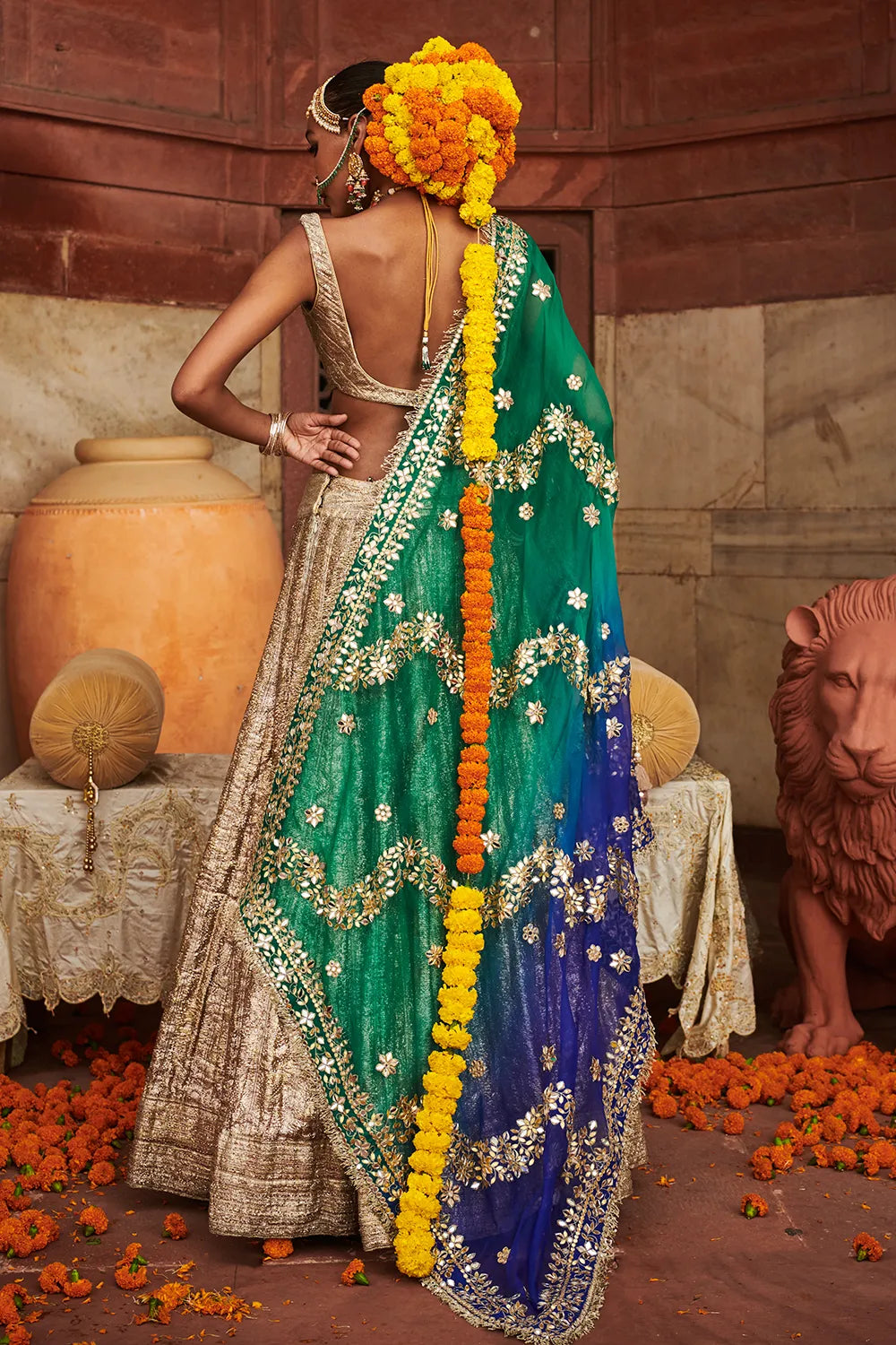 Chaandi Lampi Lehenga Set