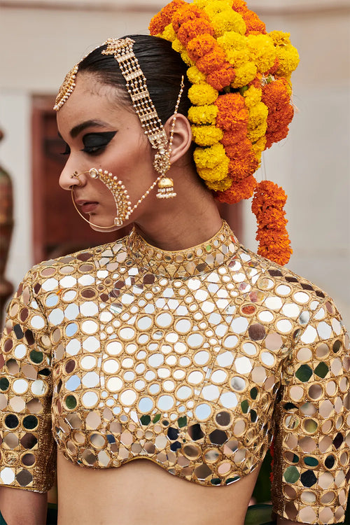 Zamurd Lehenga Set