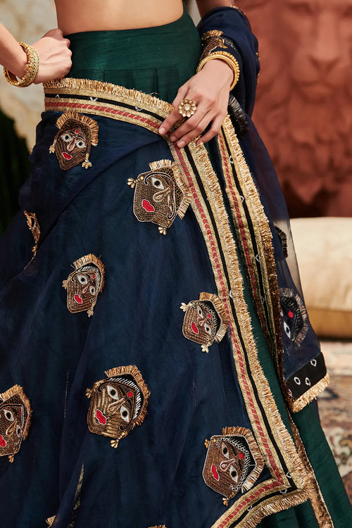 Zamurd Lehenga Set