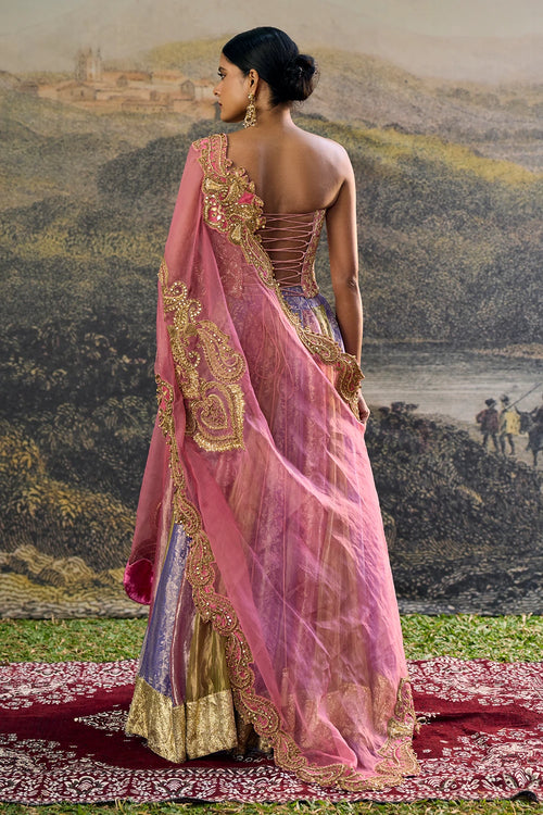 Rangoli Zari Lehenga Set