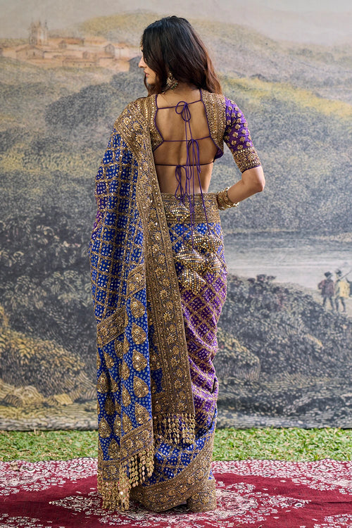 Advay Ombré Saree Set