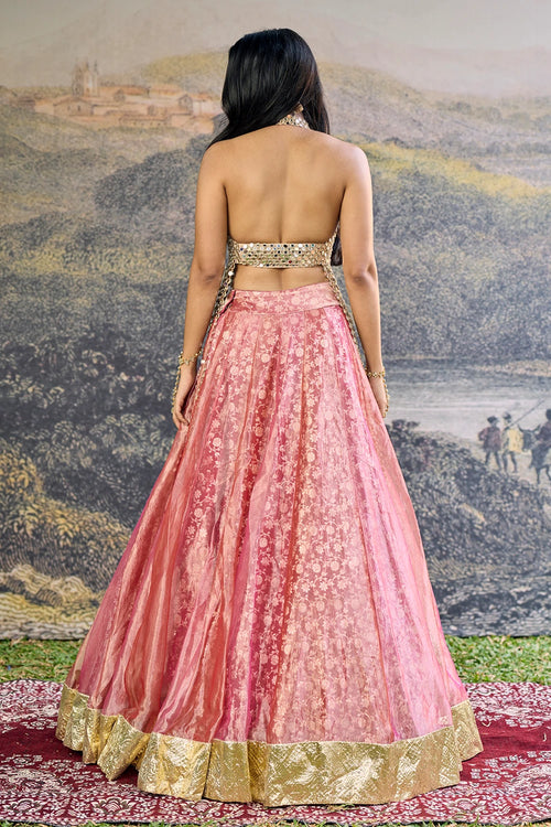 Gulbahar Mirror Lehenga Set