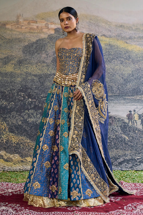 Neelratna Brocade Lehenga Set