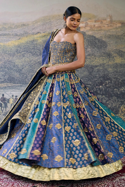 Neelratna Brocade Lehenga Set