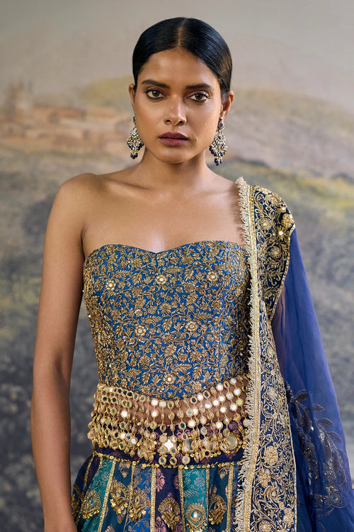 Neelratna Brocade Lehenga Set