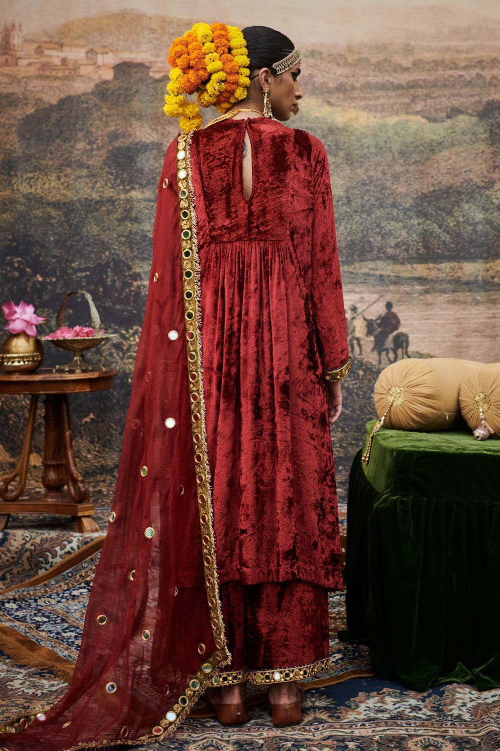 Surkh Shahi Suit