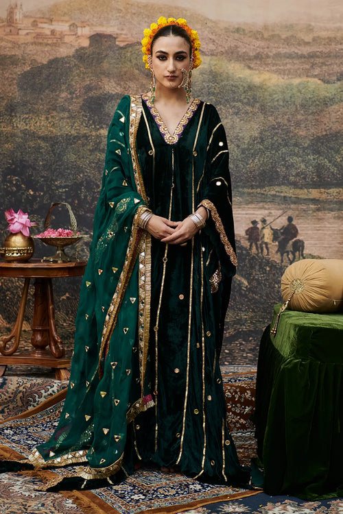 Azal Makhmali Kaftan