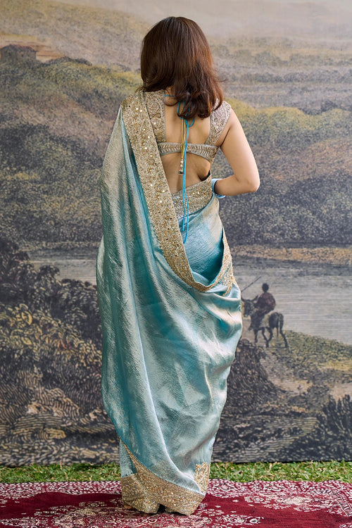 Shobhana Tissue Saree Set