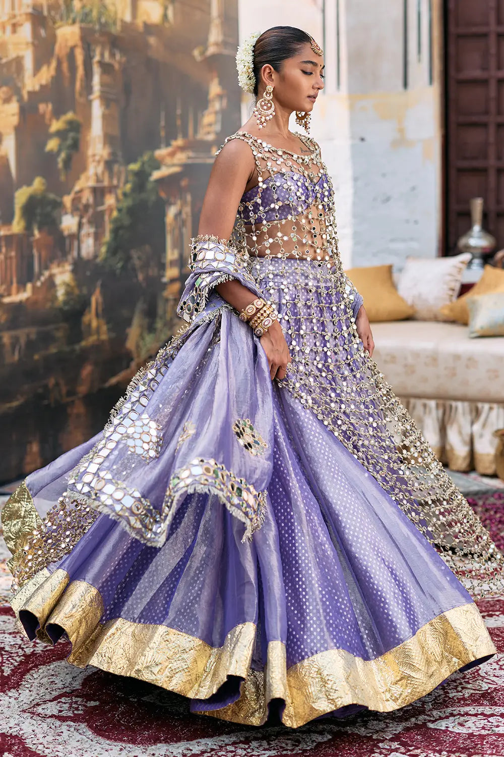 Prabha Lehenga Set with Dupatta