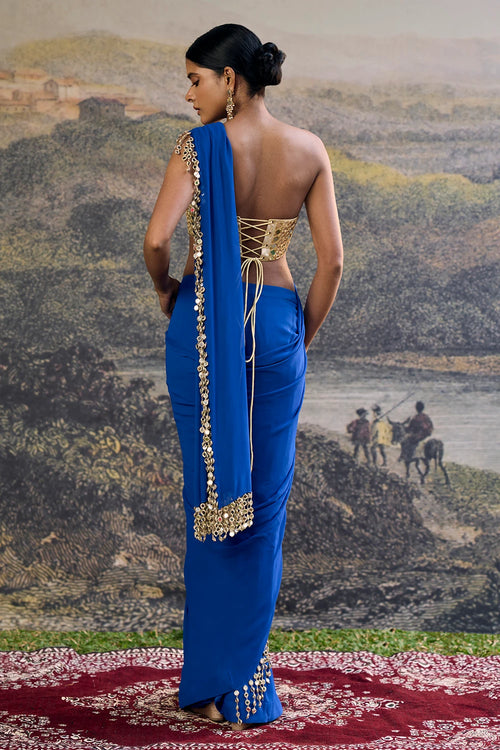 Neelanjana Mirror Saree Set