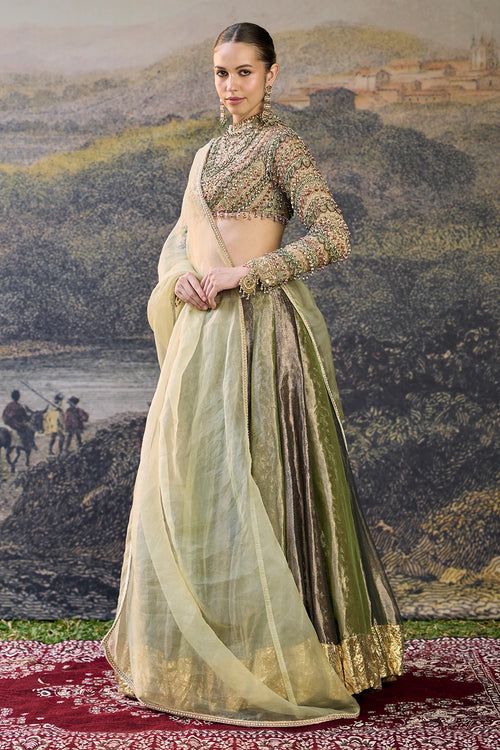 Zarreen Jadau Lehenga Set
