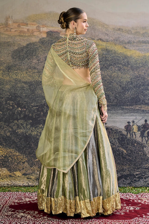 Zarreen Jadau Lehenga Set