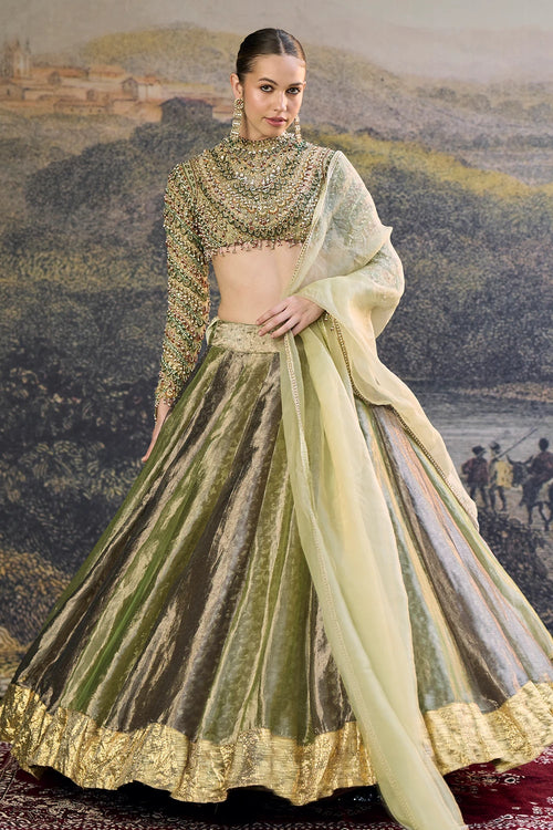 Zarreen Jadau Lehenga Set