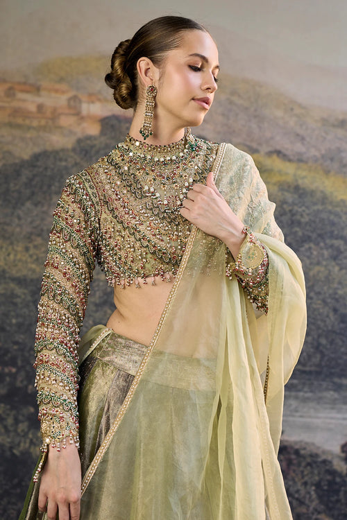 Zarreen Jadau Lehenga Set