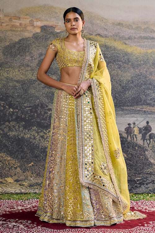 Rang Mahal Mirror Lehenga Set