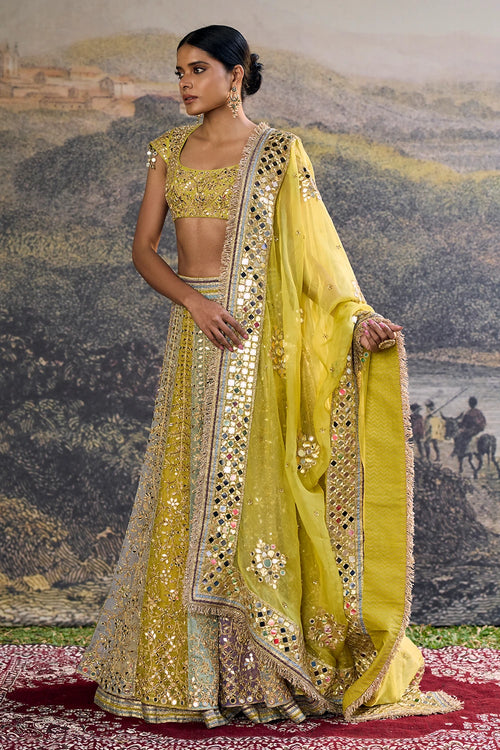 Rang Mahal Mirror Lehenga Set