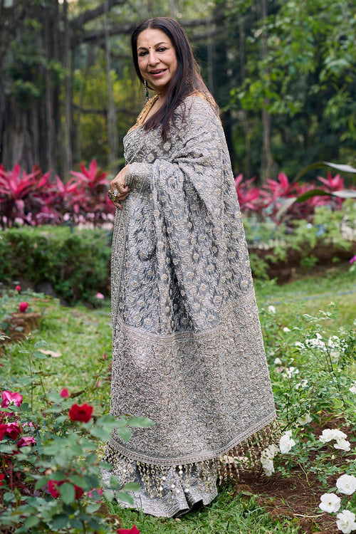 Chandi Rang Heritage Saree Set
