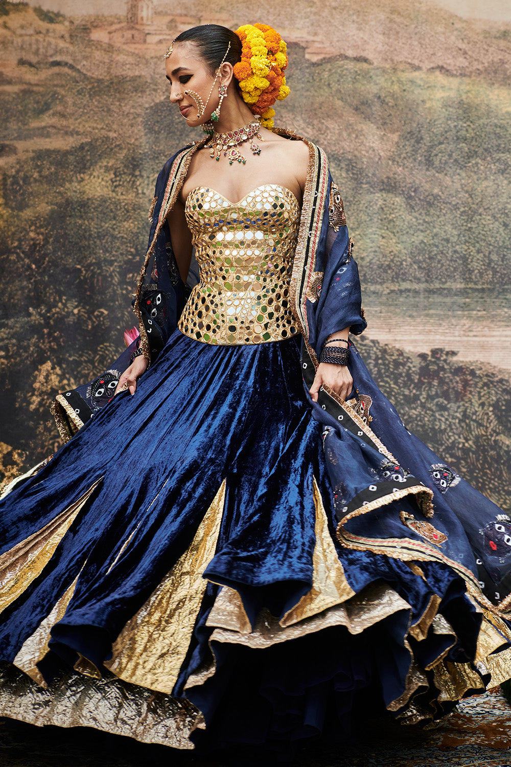 Zahra Lehenga Set
