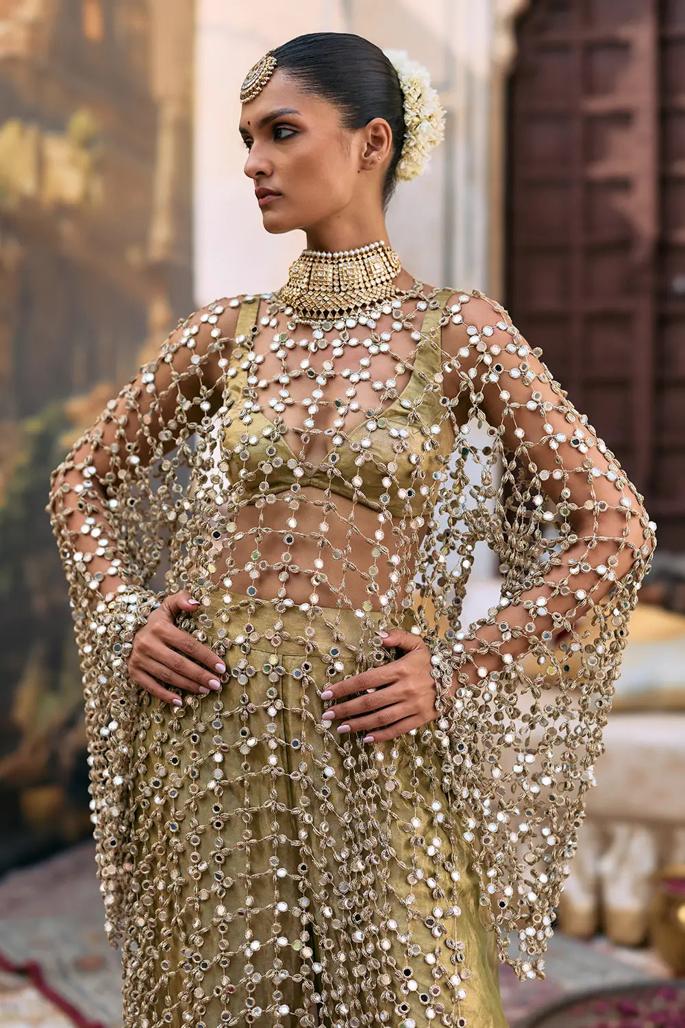 Chhavi Jaal Kurta Set