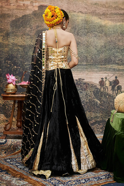 Surmayi Lehenga Set