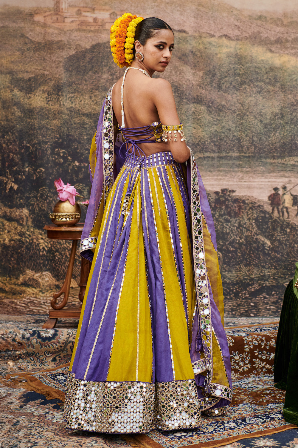 Hari Varn Lehenga Set