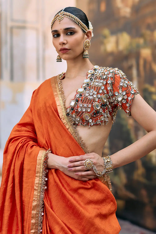 Vajramani Saree Set