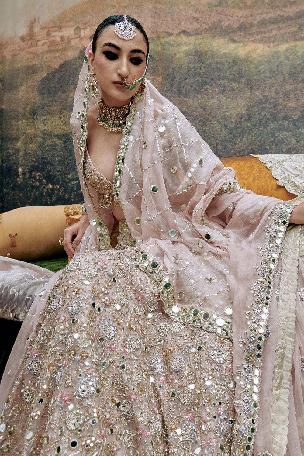 Rang de Gulaab Lehenga Set with Veil