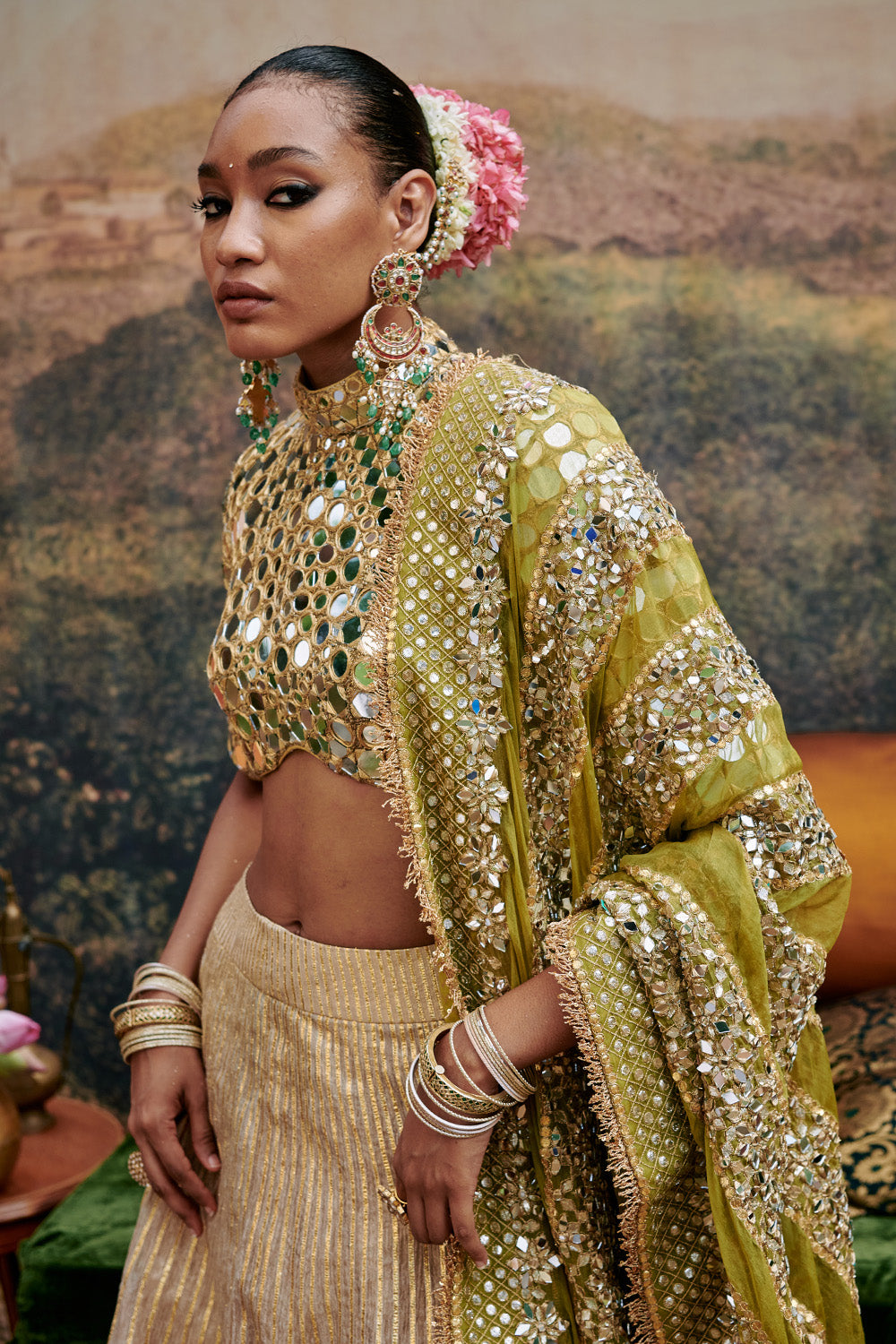 Sheesh Saanjh Lehenga Set