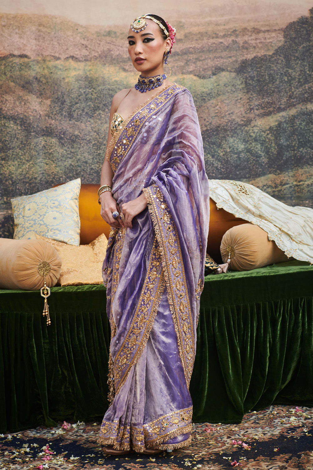 Krishna Leela Saree