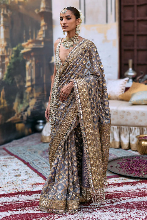 Patralekha Saree Set-B