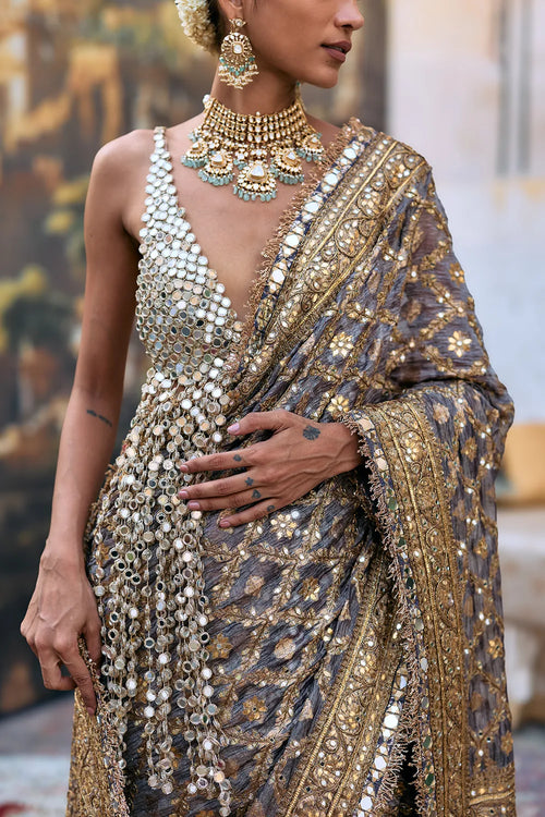Patralekha Saree Set-B
