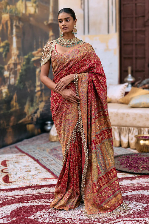 Agni Jamawaar Saree Set